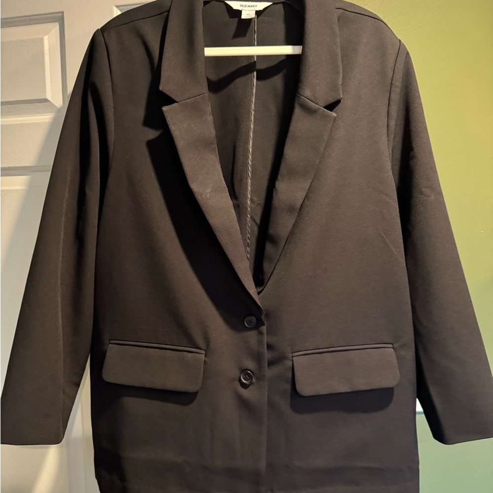Old Navy Black Single-Breasted Women's Blazer